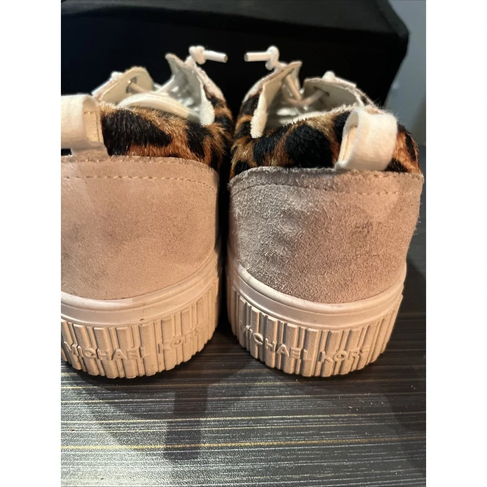 Michael‎ Kors Oscar Leopard Sneaker /Tennis Shoes Women's 10M